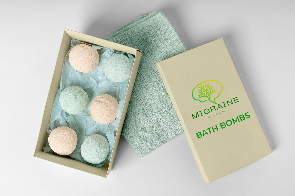 Headache Relief Bath Bombs